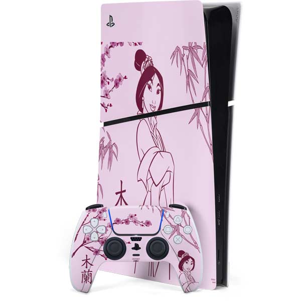 Disney Mulan Character Art PlayStation PS5 Skins