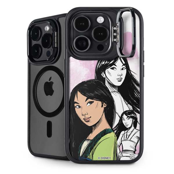 Disney Princess Mulan Sketch iPhone Cases