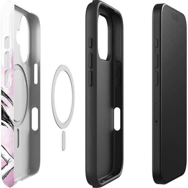 Disney Princess Mulan Sketch iPhone 16 Plus Magsafe Impact Case