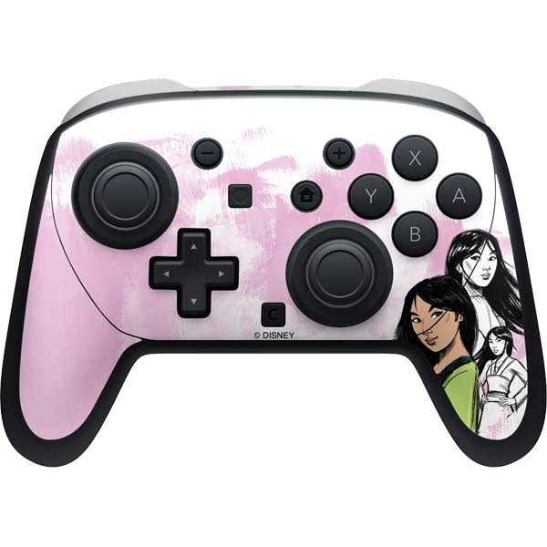 Disney Princess Mulan Sketch Nintendo Skins