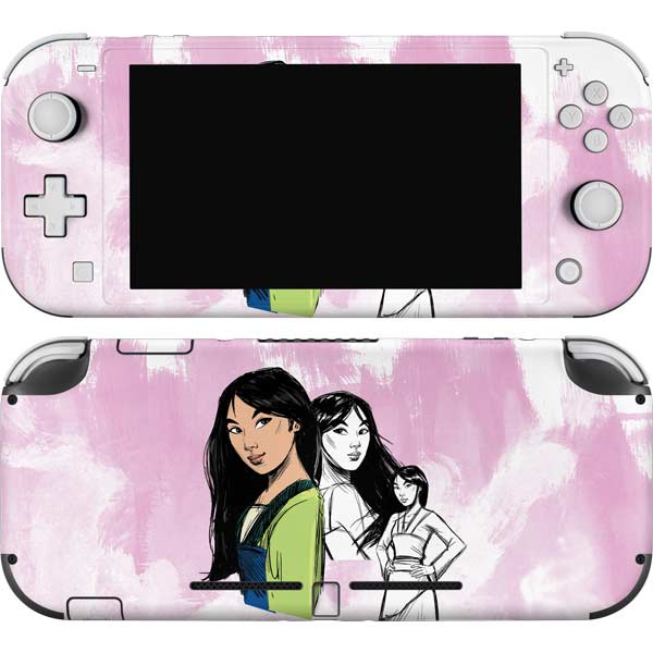 Disney Princess Mulan Sketch Nintendo Skins