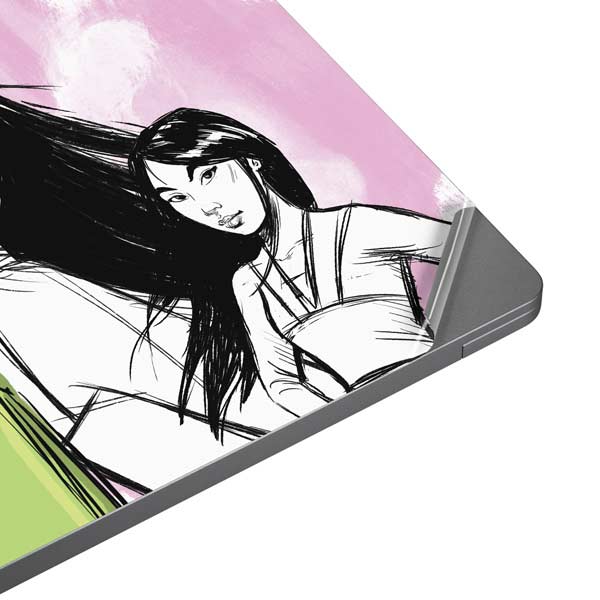 Disney Princess Mulan Sketch Laptop Skins