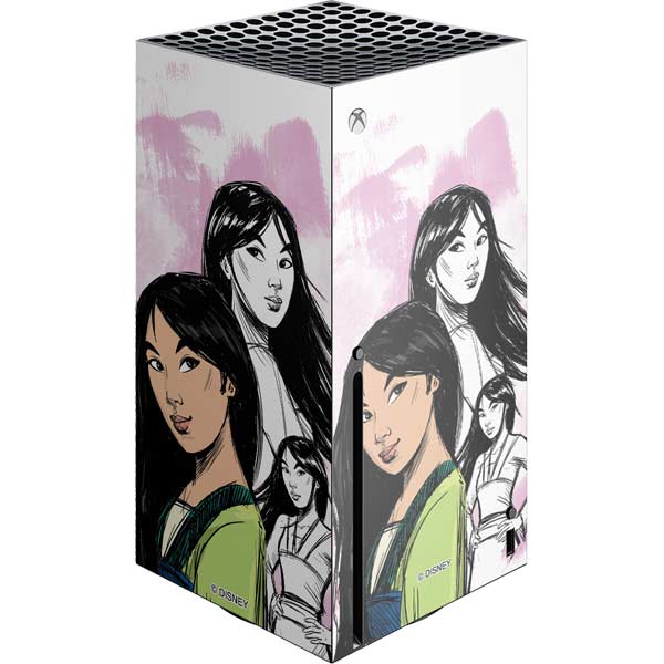 Disney Princess Mulan Sketch Xbox Series X Skins