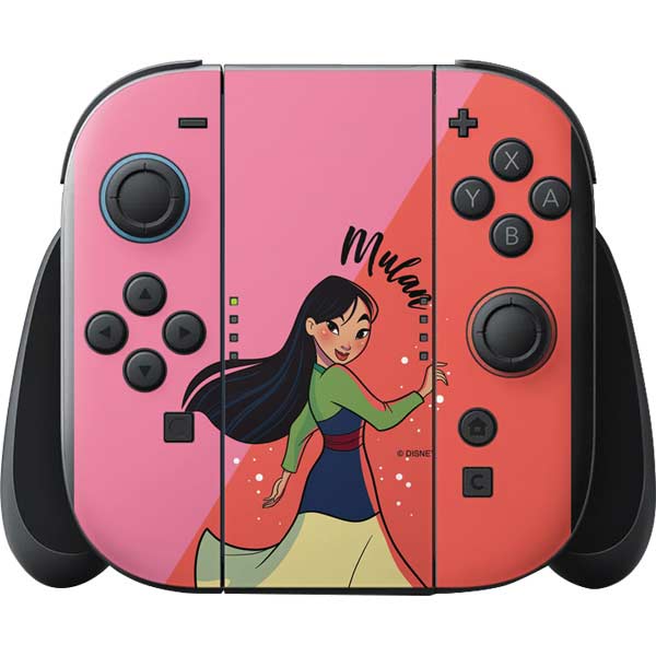 Disney Princess Mulan Art Nintendo Switch 2 (2025) with Joy-Con Skin