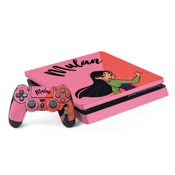 Disney Princess Mulan Art PlayStation PS4 Skins