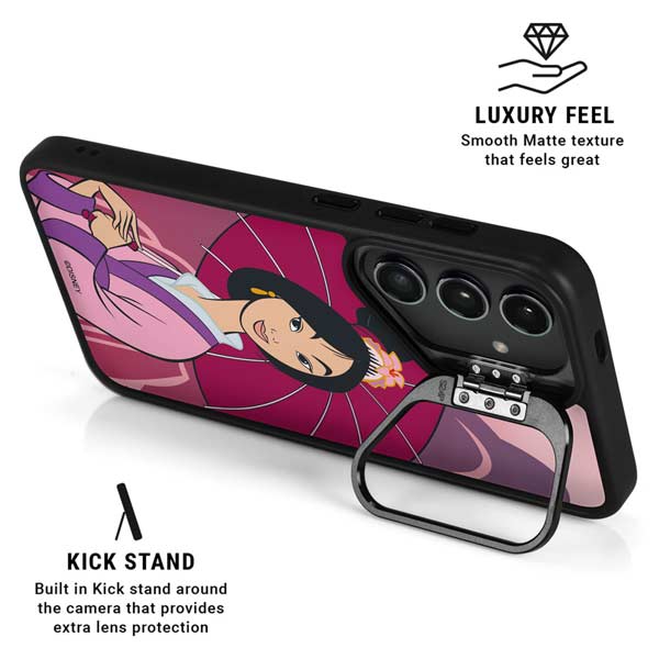 Disney Mulan with Umbrella Galaxy S26 Plus Kickstand Case