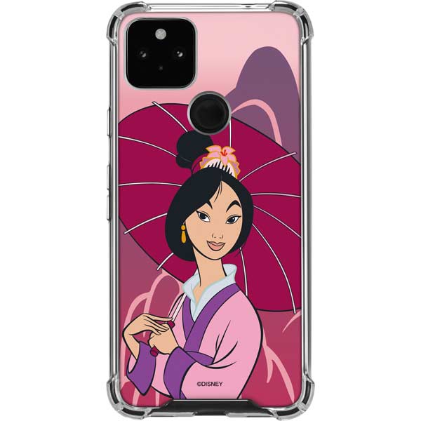 Disney Mulan with Umbrella Pixel Cases