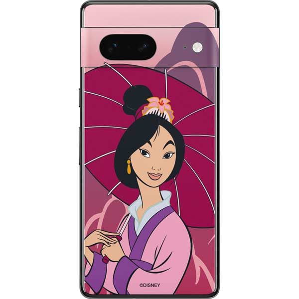 Disney Mulan with Umbrella Pixel Skins