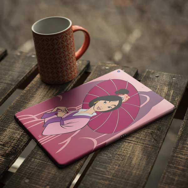 Disney Mulan with Umbrella iPad Skins