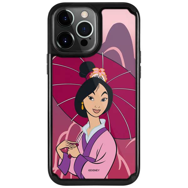 Disney Mulan with Umbrella iPhone Cases