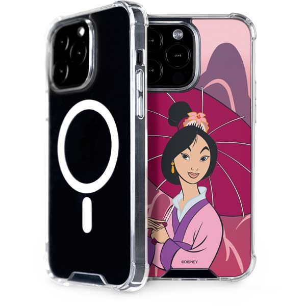 Disney Mulan with Umbrella iPhone Cases