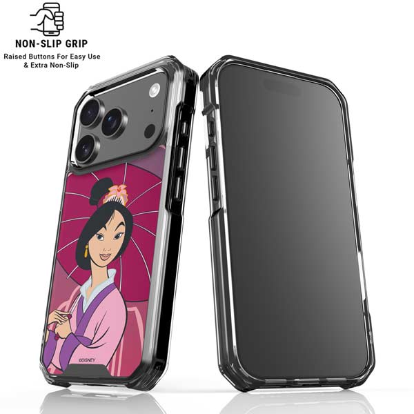 Disney Mulan with Umbrella iPhone 17 Pro Clear Case