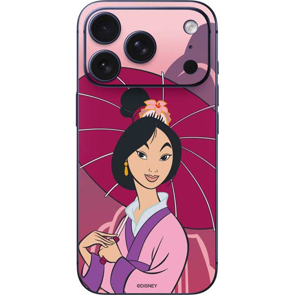 Disney Mulan with Umbrella iPhone 17 Pro Max Skin