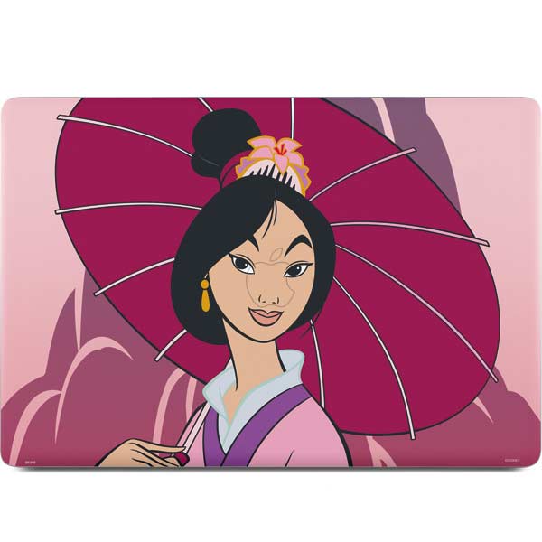 Disney Mulan with Umbrella MacBook Skins