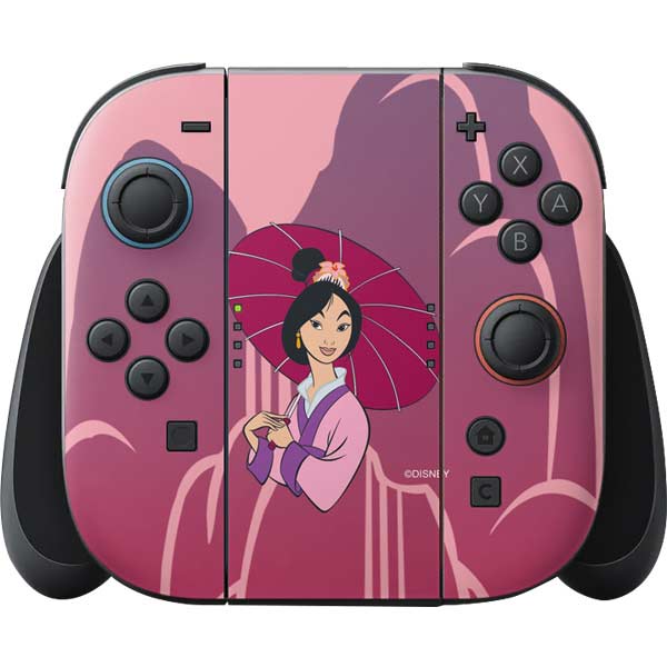 Disney Mulan with Umbrella Nintendo Skins