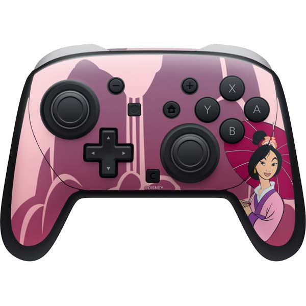 Disney Mulan with Umbrella Nintendo Skins