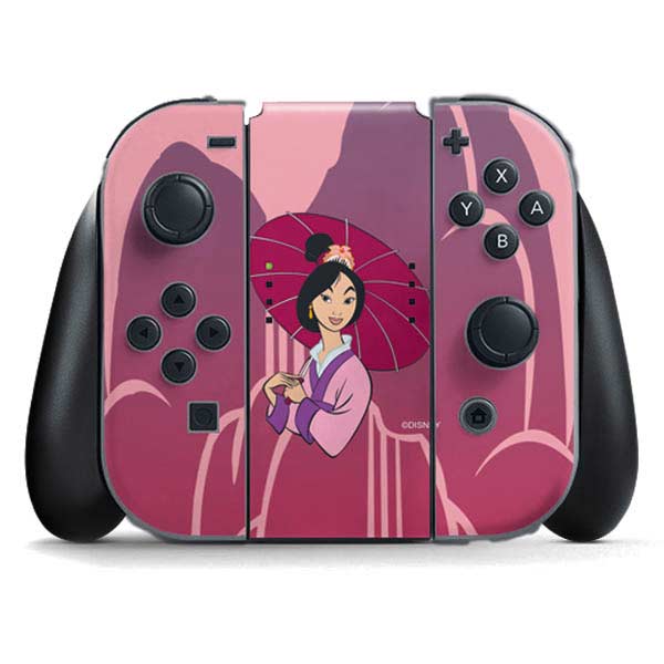 Disney Mulan with Umbrella Nintendo Skins