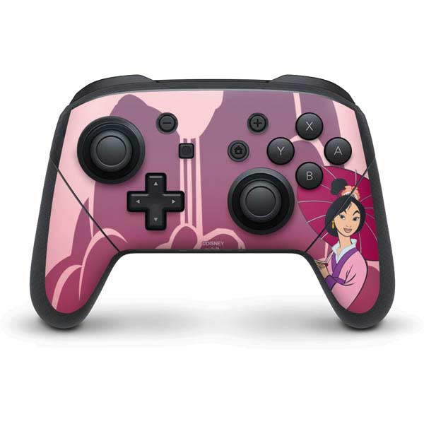 Disney Mulan with Umbrella Nintendo Skins