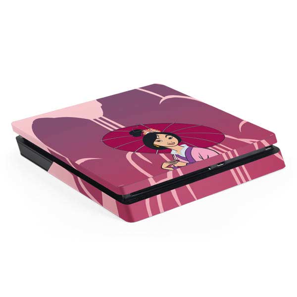 Disney Mulan with Umbrella PlayStation PS4 Skins
