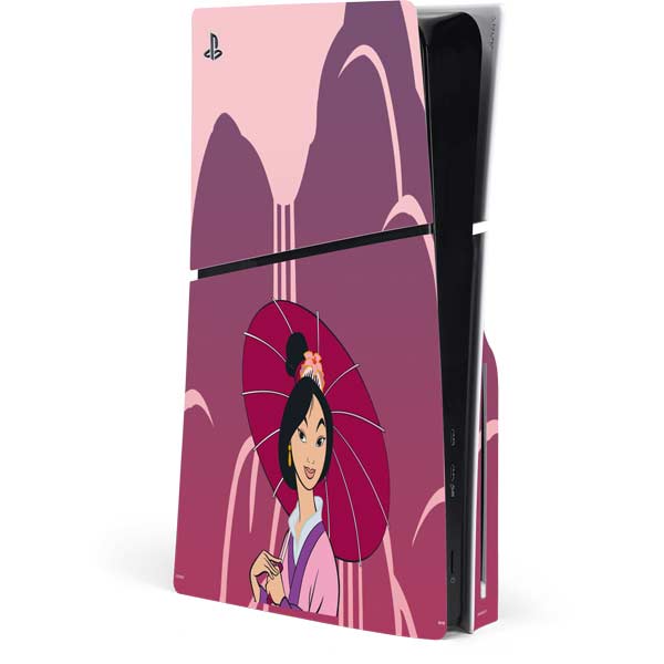 Disney Mulan with Umbrella PlayStation PS5 Skins
