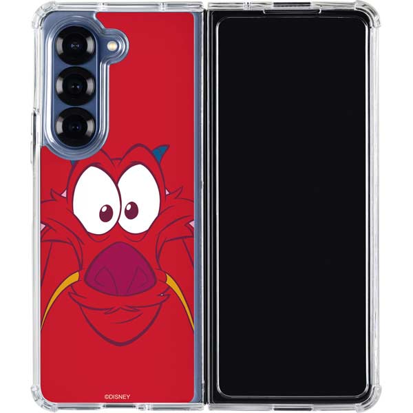 Disney Mulan Mushu Galaxy Z Fold7 Clear Case