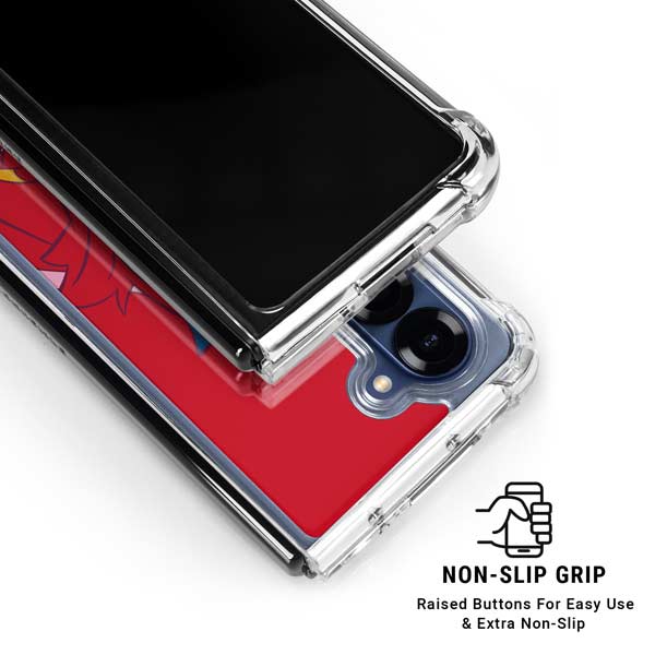 Disney Mulan Mushu Galaxy Z Fold7 Clear Case