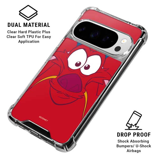 Disney Mulan Mushu Google Pixel 10 Pro Clear Case