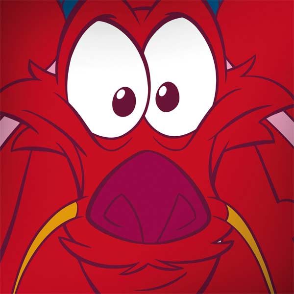 Disney Mulan Mushu MacBook Skins