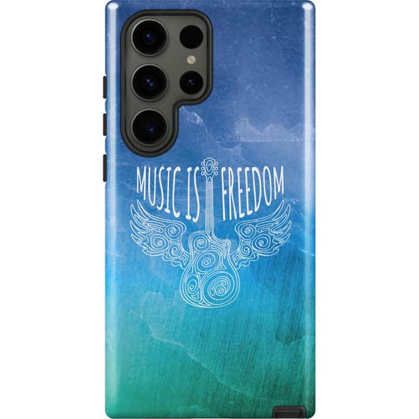 Music Is Freedom Galaxy S23 Ultra Pro Case