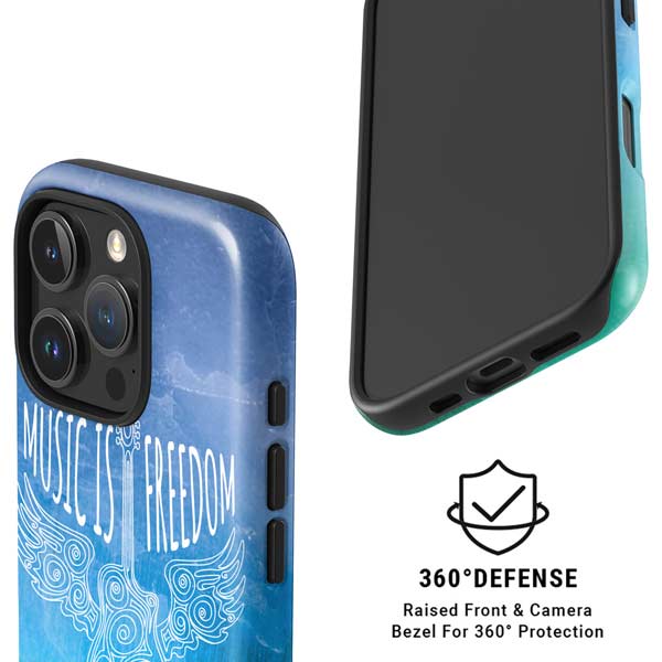Music Is Freedom iPhone 16 Pro Max Magsafe Impact Case