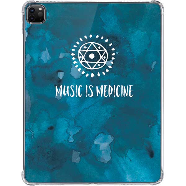 Music is Medicine iPad Pro 11in (2024) Clear Case