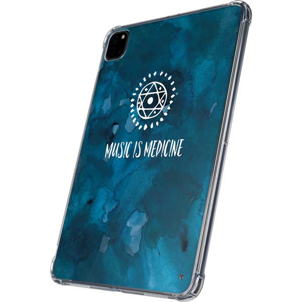 Music is Medicine iPad Pro 11in (2024) Clear Case