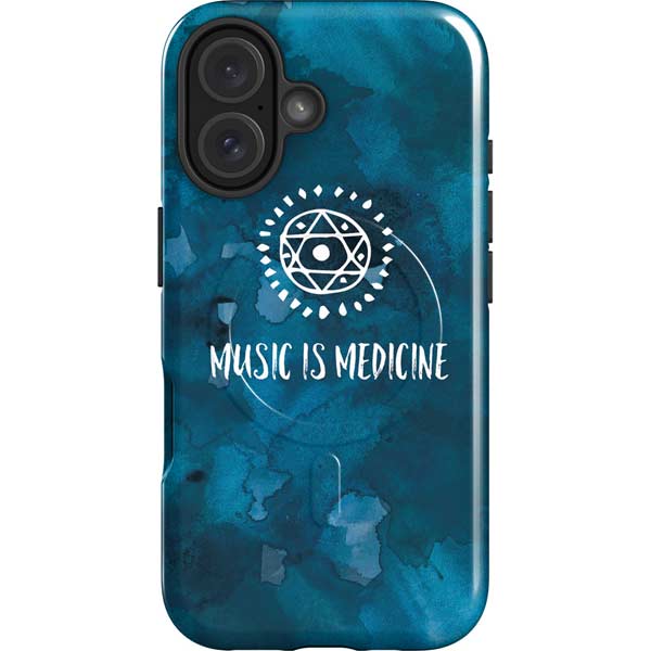 Music is Medicine iPhone 16 Magsafe Impact Case