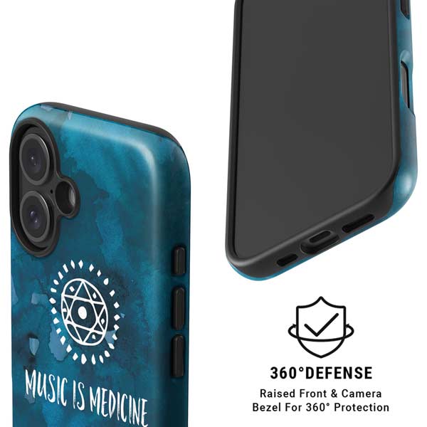 Music is Medicine iPhone 16 Magsafe Impact Case