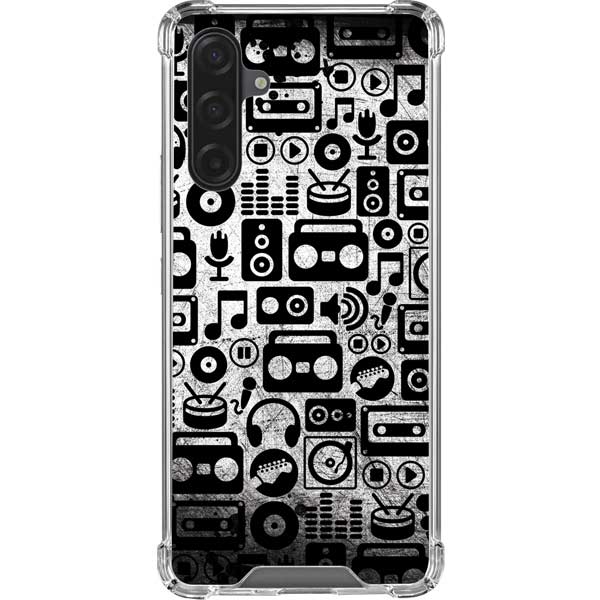 Music Pattern Galaxy Cases