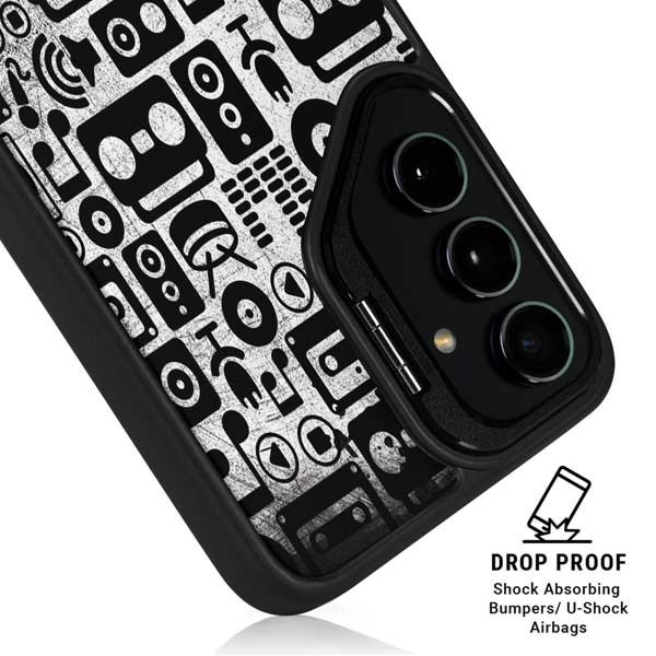 Music Pattern Galaxy S26 Ultra Kickstand Case