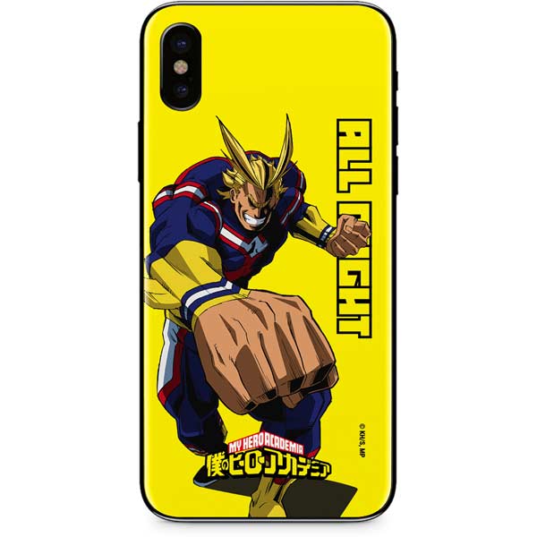 My Hero Academia All Might Season 5 iPhone XS Skin