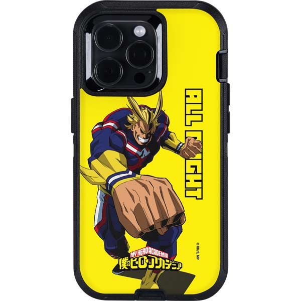 My Hero Academia All Might Season 5 Otterbox Defender iPhone Skin