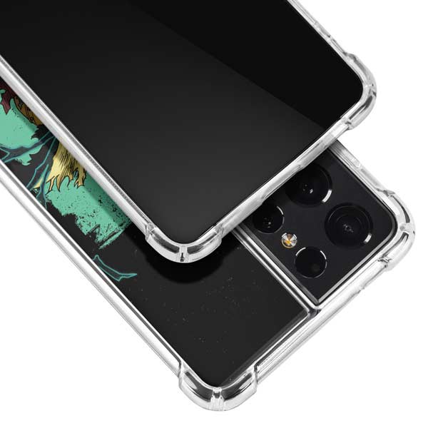 My Hero Academia Dark Deku Season 6 Galaxy S21 Ultra 5G Clear Case