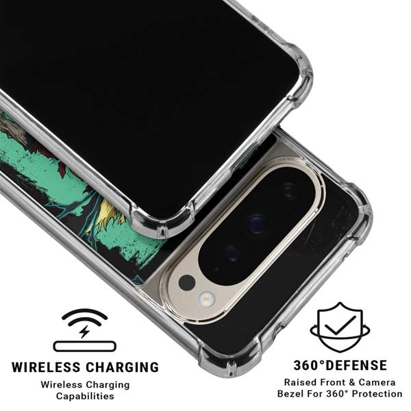 My Hero Academia Dark Deku Season 6 Google Pixel 9 Pro XL Clear Case