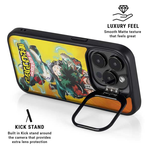 My Hero Academia Deku and Bakugo Season 5 iPhone 14 Pro Max Kickstand Case