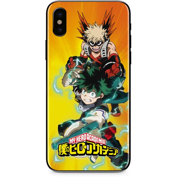 My Hero Academia Deku and Bakugo Season 5 iPhone XS Skin