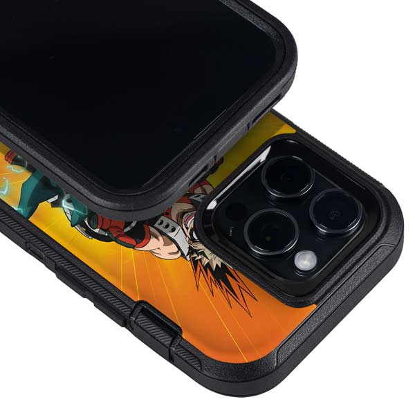 My Hero Academia Deku and Bakugo Season 5 Otterbox Defender iPhone Skin