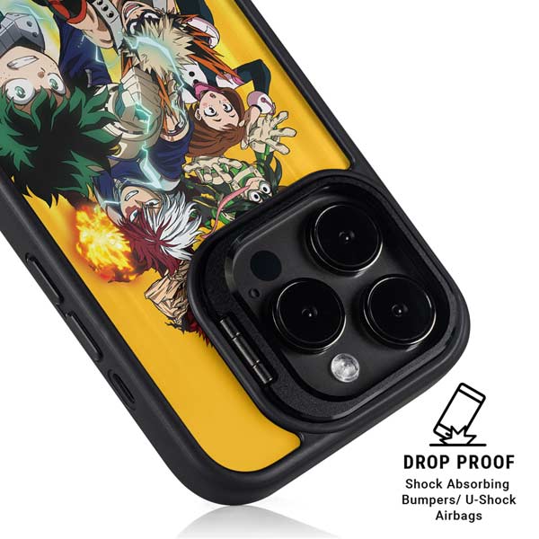 My Hero Academia Deku Squad Season 5 iPhone 14 Pro Kickstand Case