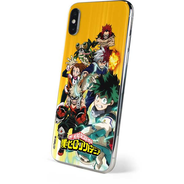 My Hero Academia Deku Squad Season 5 iPhone XS Skin