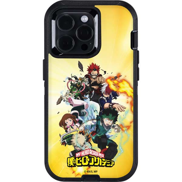 My Hero Academia Hero Team Season 4 Otterbox Defender iPhone Skin