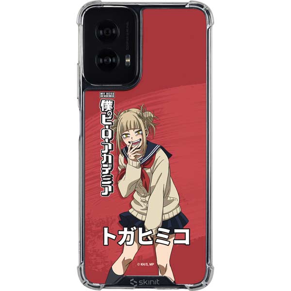 TOGA スマホケース My Hero Academia Himiko Toga Season 5 Moto G Power 5G Clear Case