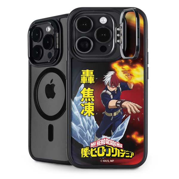 My Hero Academia Shoto Todoroki Season 4 iPhone 14 Pro Max Kickstand Case