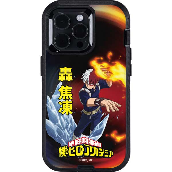 My Hero Academia Shoto Todoroki Season 4 Otterbox Defender iPhone Skin