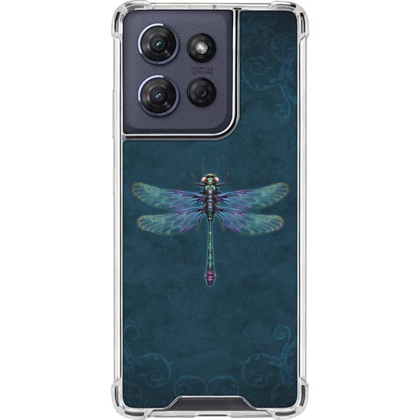Mystical Dragonfly by Brigid Ashwood Moto G 5G (2025) Clear Case